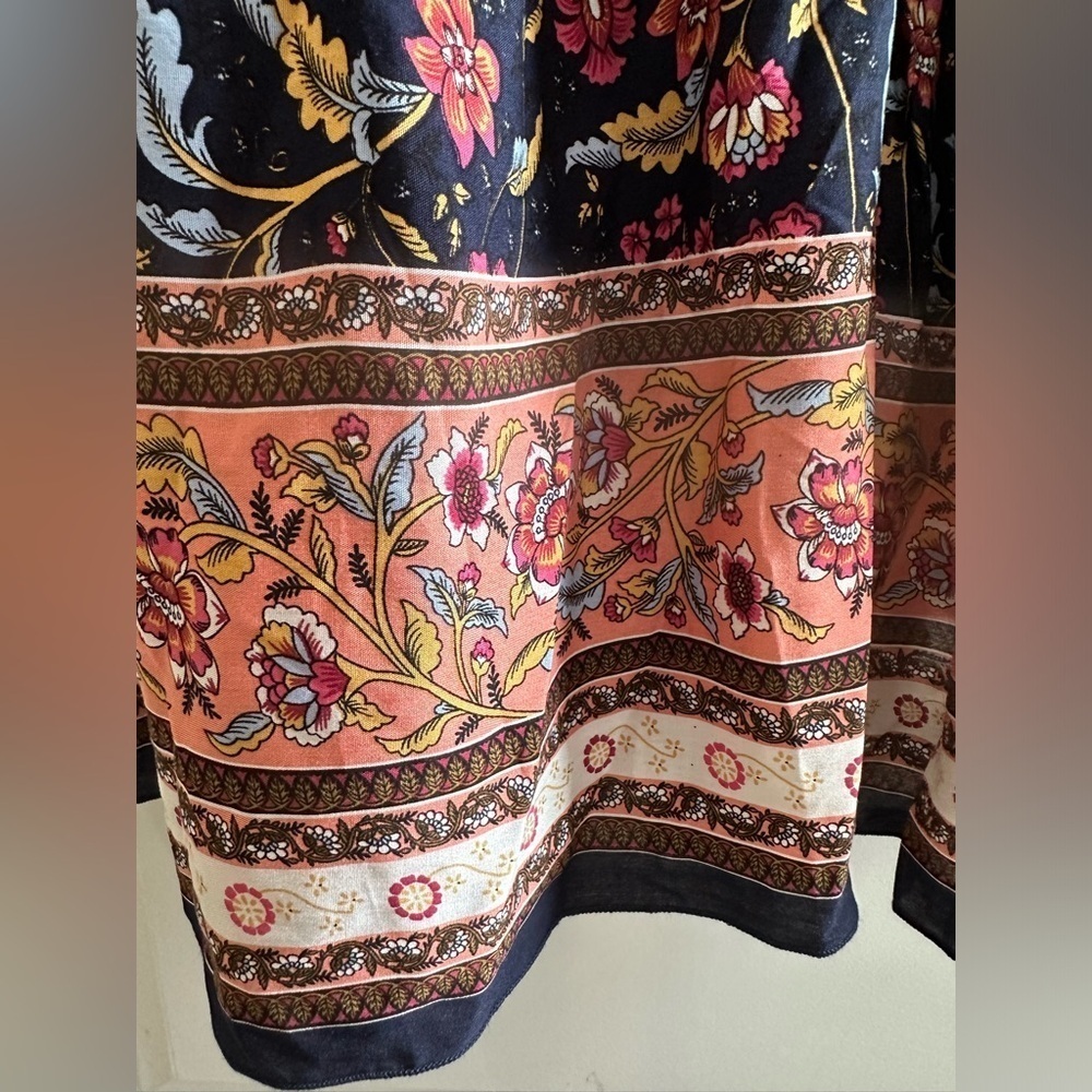 NWT Umgee Women’s Large Dress boutique floral maxi - Picture 8 of 15